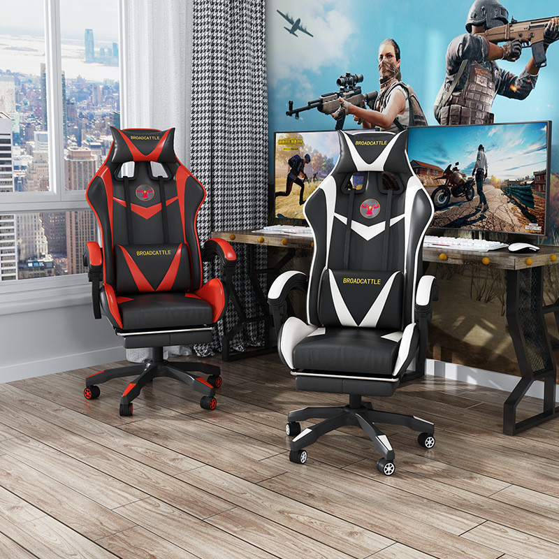 E-Sports Chair Reclining Rotating Lifting Executive Chair Ergonomic ...