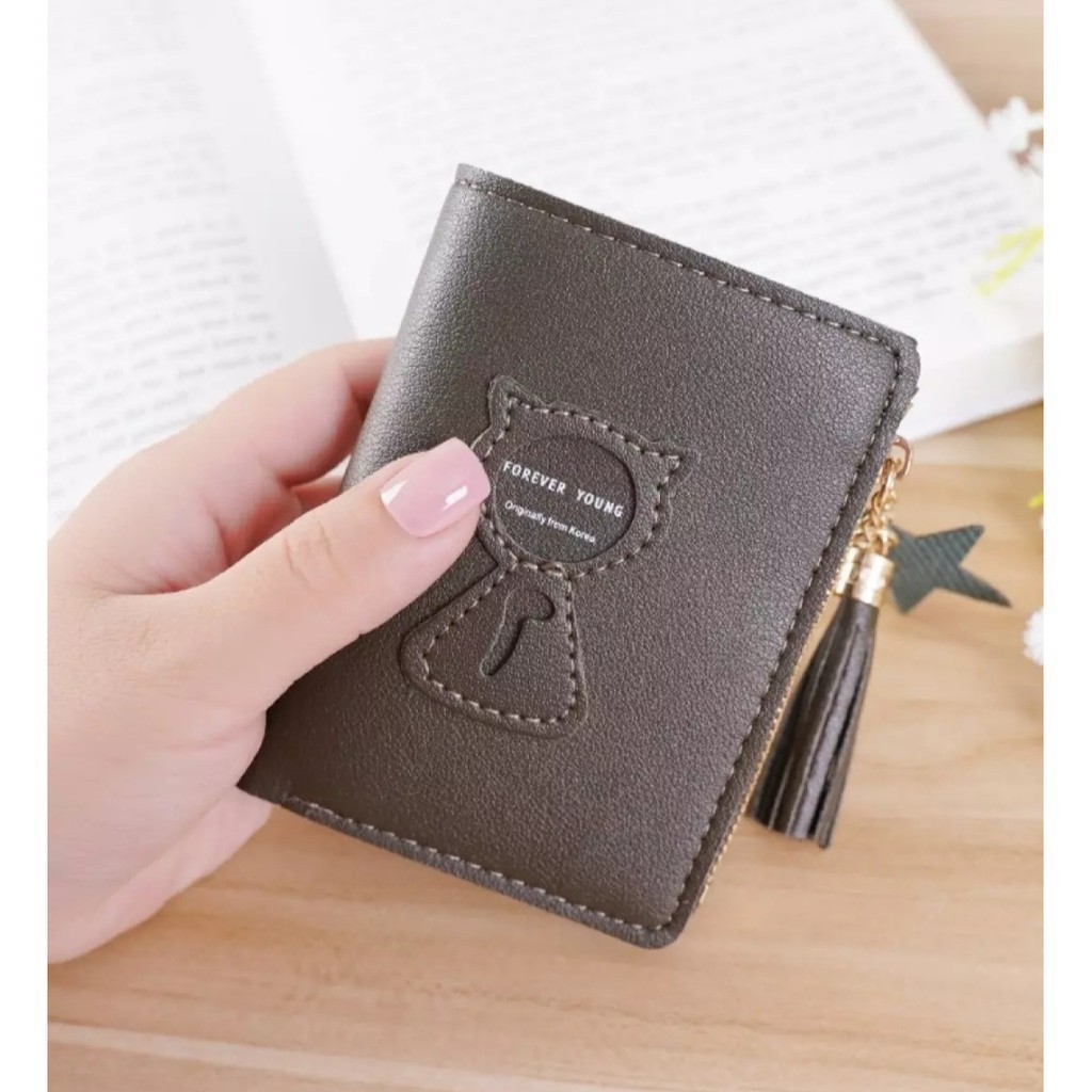 LAAPAKA DOMPET WANITA KOREAN FASHION TRENDY FASHION WALLET - Gambar 3