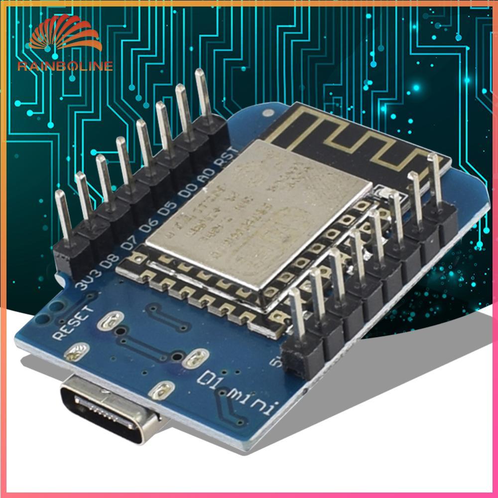 ESP8266 ESP-12F D1 Mini NodeMcu Lua WIFI CH340 Development Board Type-C ...