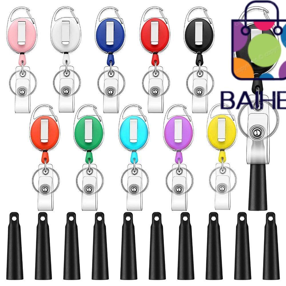 BAIHEE Pen Pull Holder Reel, Zinc Alloy Retractable Pull Pen Holder ...
