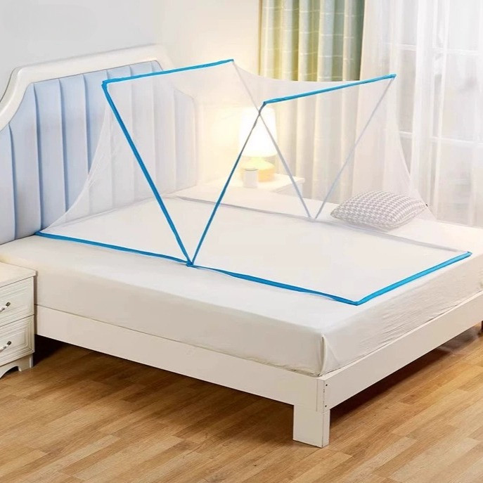 Fly Netting For Bed Mosquito Net Folding Bed Net Covers Mesh Tent Bed ...