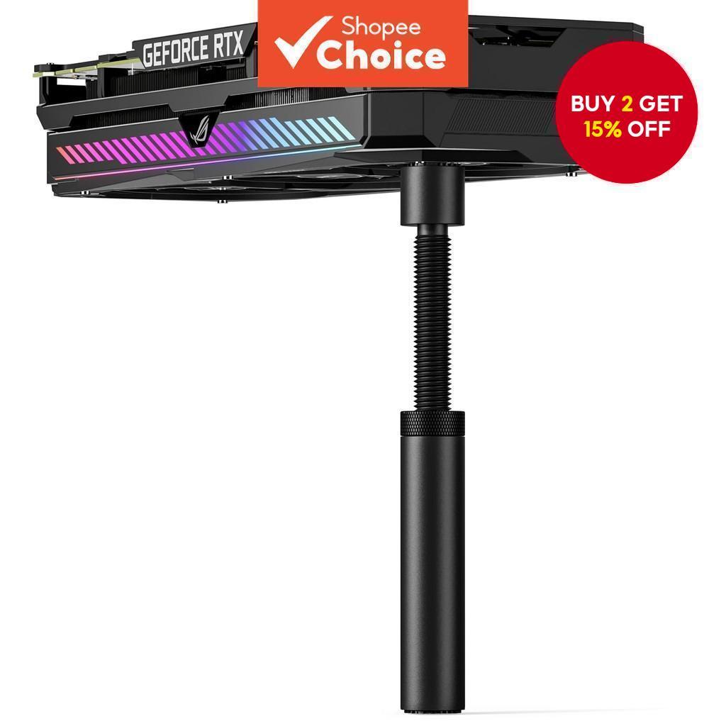 Graphics Card GPU Holder Support Adjustable Telescopic Rotary Aluminum ...