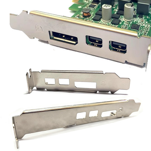 Low Profile Full High Bracket Mini DisplayPort Mini DP*2 +DP For Dell ...