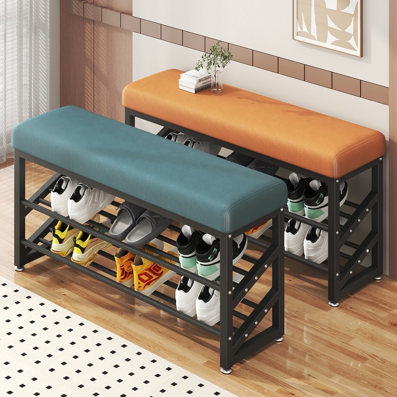 Shoe Changing Stool for Home Entrance, Sit-on Shoe Bench, Entryway ...
