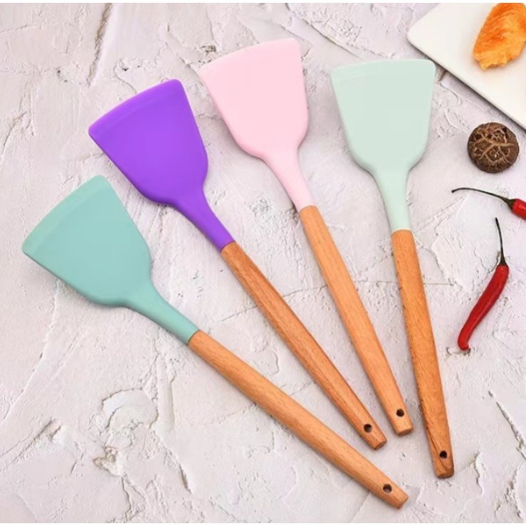 POPmaker Sodet Kayu Silicone Tahan Panas Multifungsi - Gambar 2