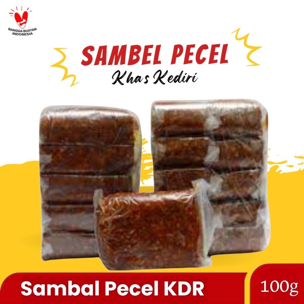 Sambal Pecel KDR 100g(kemasan Pack) | Shopee Singapore