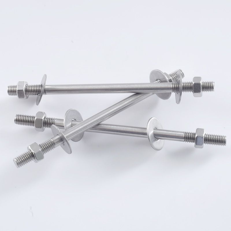 304 Stainless Steel Through-Wall Screws Extended Double-Head Bolts ...