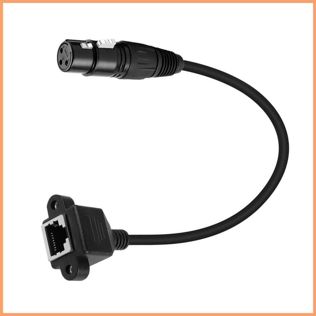 RJ45 Female Cable RJ45 3 Pin Network Connector Female Adapter Cable ...