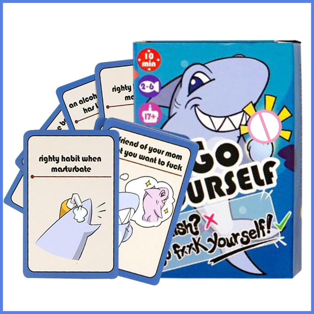 Adult Go Fish Game 2-6 Players Interactive Game Horrible Grown Up Go ...
