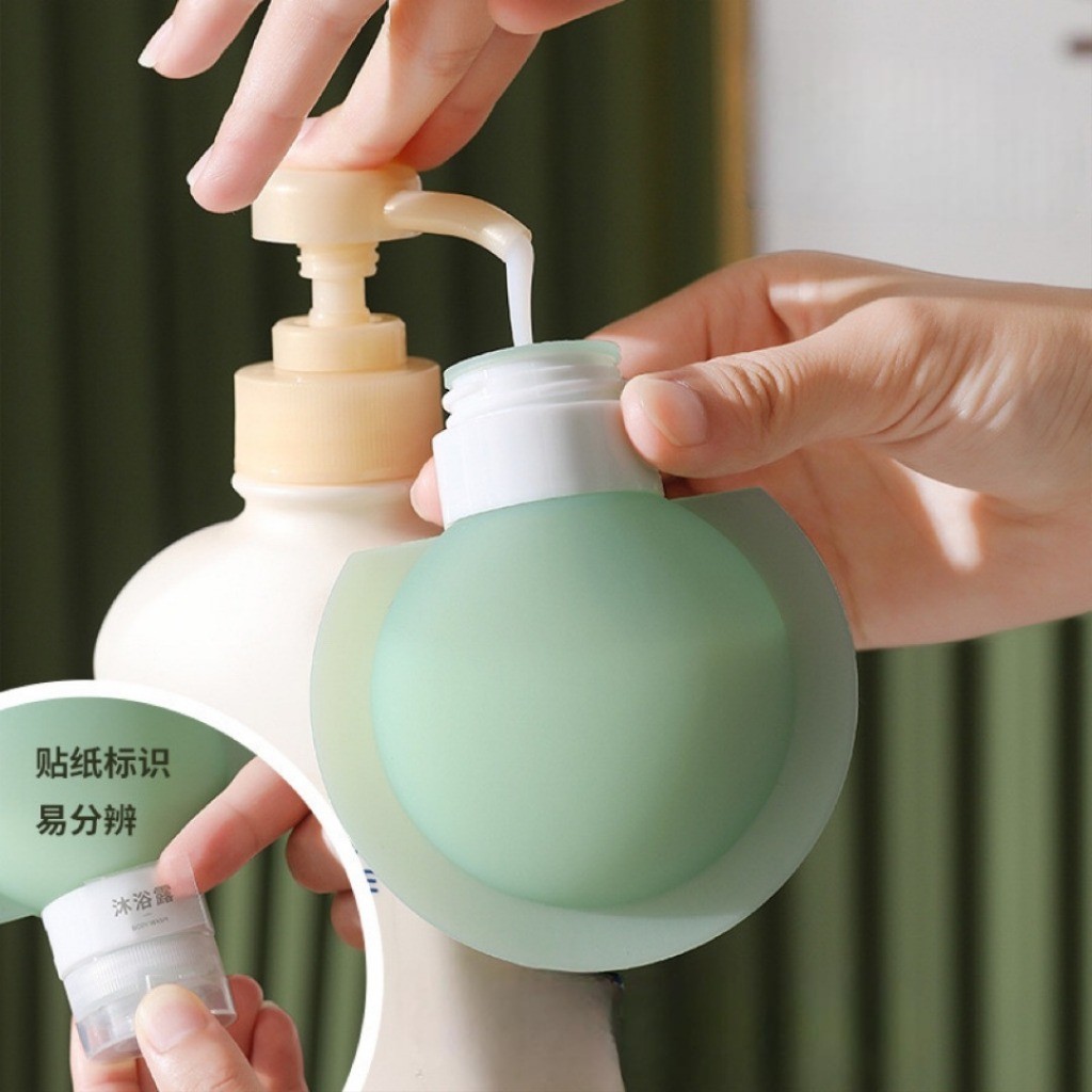 POPmaker Botol Sabun Mini Macaron Lucu Fliptop - Gambar 4