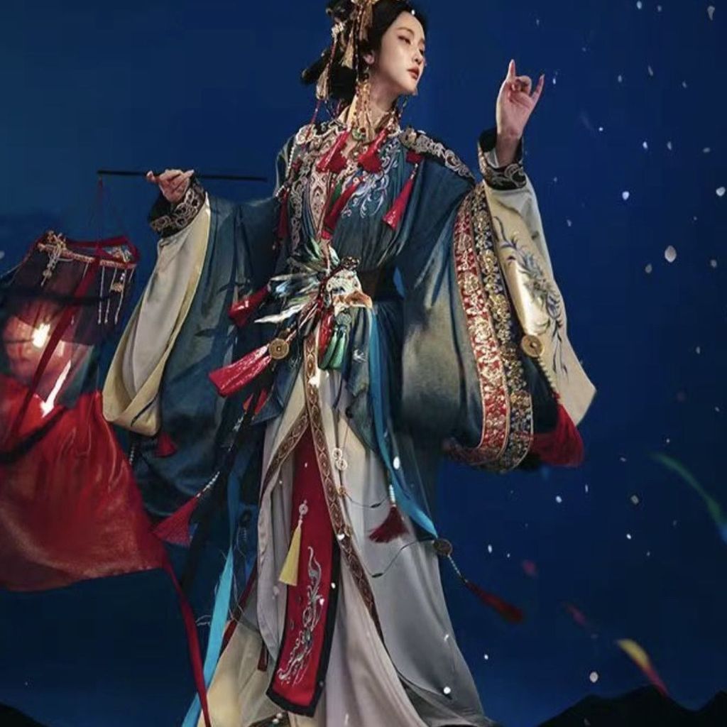 Heaven Official Blessing Heavy Industry Warring States Robe Embroidered ...