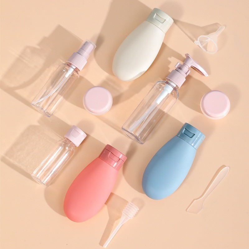 Popmaker Shop Set Botol Travel 10 Pcs Praktis - Gambar 4