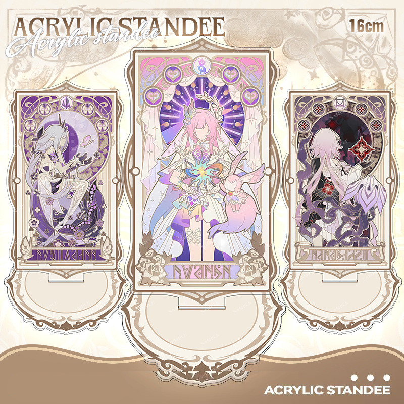Honkai: Star Rail standee Cyrene Tarot card style series acrylic ...