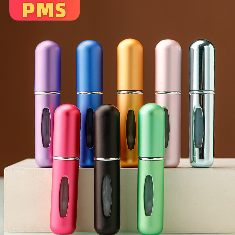 Botol Parfum Mini 5ml Aluminium Isi Ulang Portable