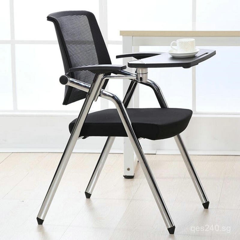 Folding Conference Room Table and Chair Set with Stool, Training ...