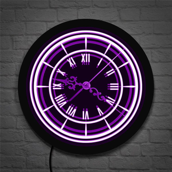 jam dinding digital jam dinding aesthetic LED Luminous Wall Clock ...