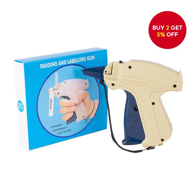 Clothing hang tag gun, semi-automatic packaging, trademark glue needle ...