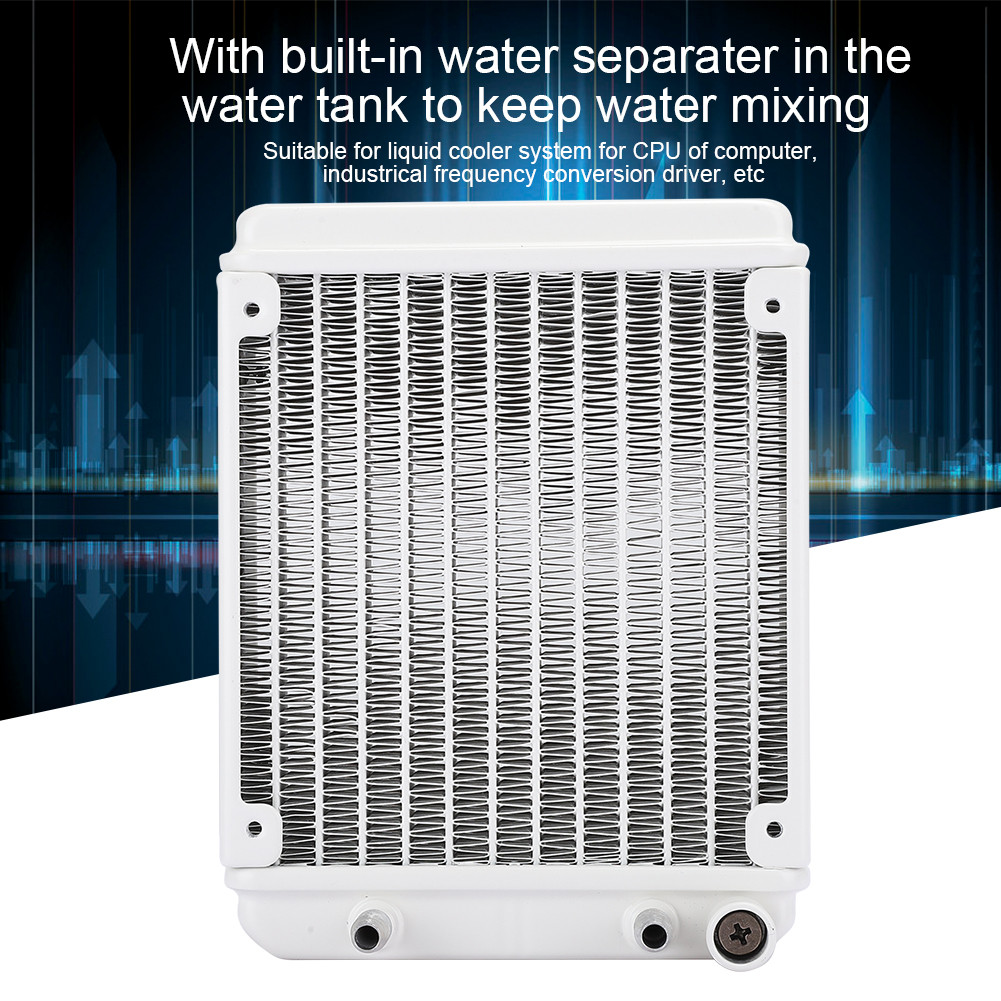 Computer Radiator 12cm/4.7in Cooling Row PC CPU Heat Sink for Computers ...