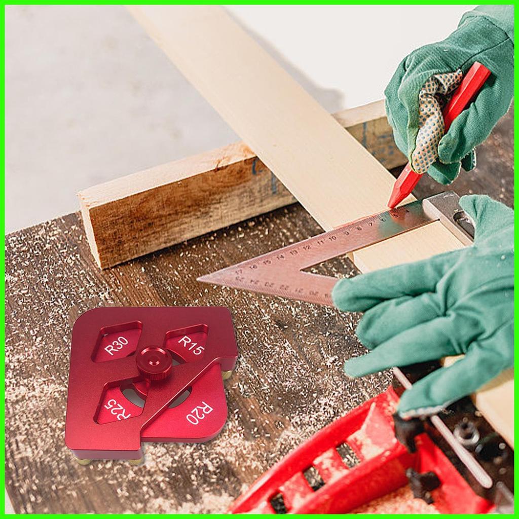 Router Guides for Woodworking Aluminum Alloy Rounded Precision Quick ...
