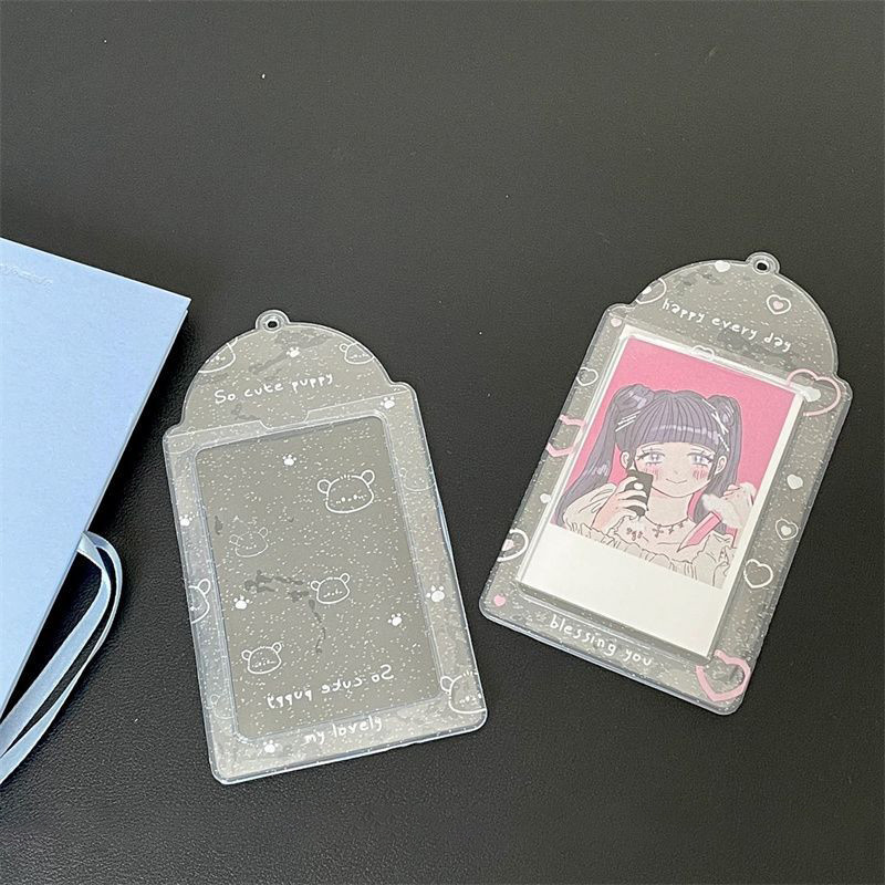 POPMAKER SHOP Gantungan Card Holder / Photocard Holder PVC - Model Lucu untuk Gantungan Tas, Kunci, atau Aksesoris Lainnya COD - Gambar 3