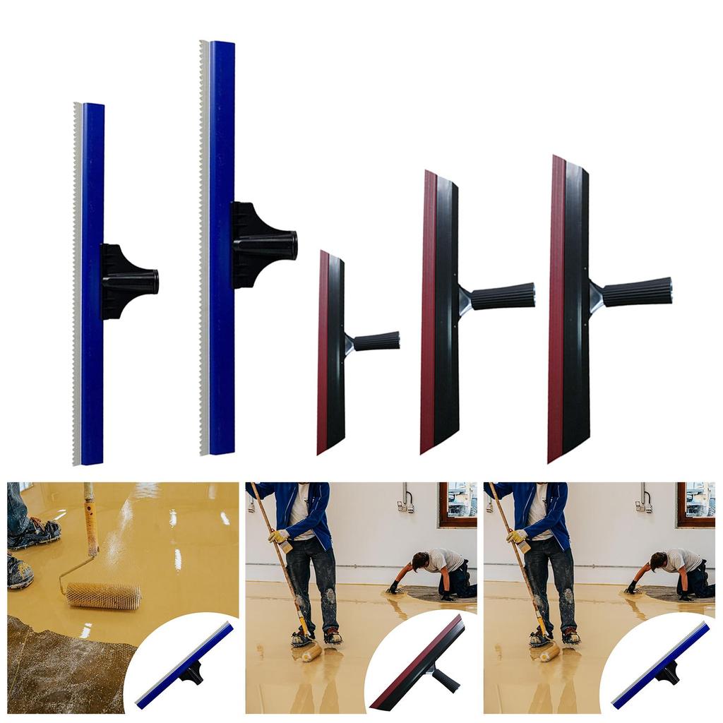 [xdnblun] Epoxy Floor Squeegee,Professional Tool Flooring Gear Rake for ...