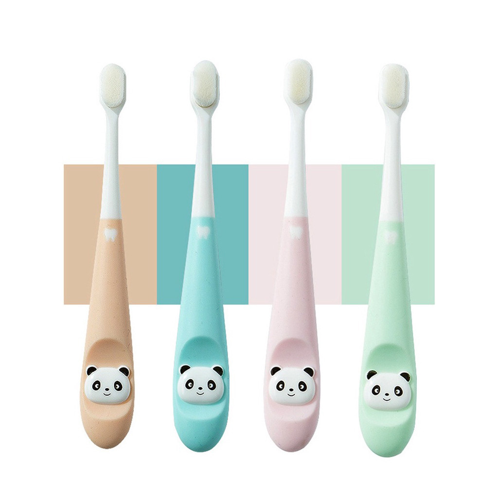 POPmaker Sikat Gigi Anak Panda Lembut Aman Gusi - Gambar 4