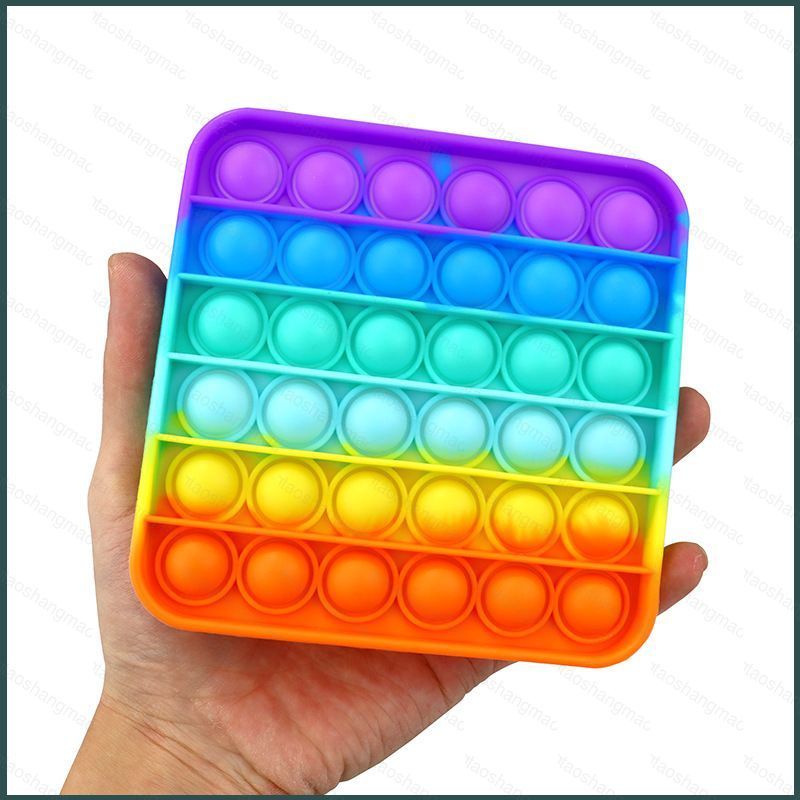 Push Bubble Sensory Fidget Toys Adult Stress Relief Tabletop Anti ...