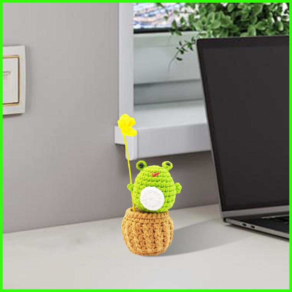 Crochet Animals Tiny Positive Toy Decorative Plush Knitting ...