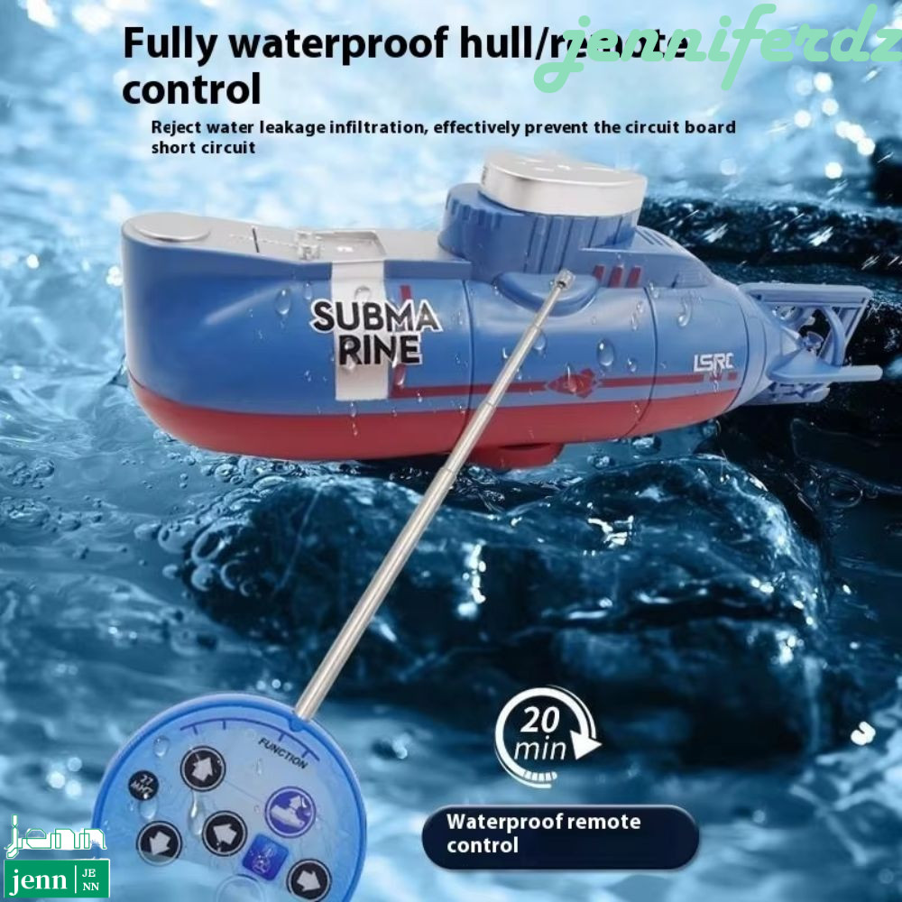 JENNIFERDZ Remote Control Boat, Simulation Model 0.1M/s Speed Mini RC ...