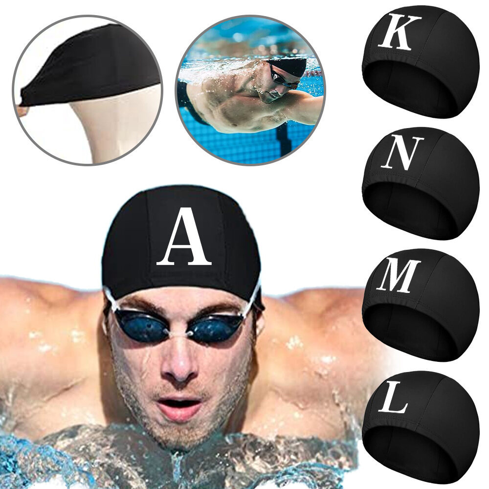 Waterproof Swimming Cap Bathing Cap Stretch Swimming Cap Professional ...