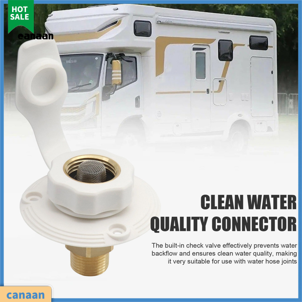 canaan| Safe Drinking Water Adapter Rv Water Hose Joint Lead-free Brass ...