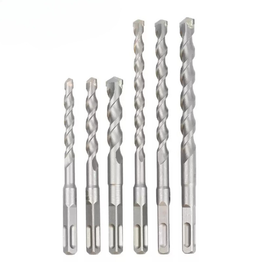 [JLY] Extended Rectangular Shank Chrome Steel Impact Drill Bit Cement ...