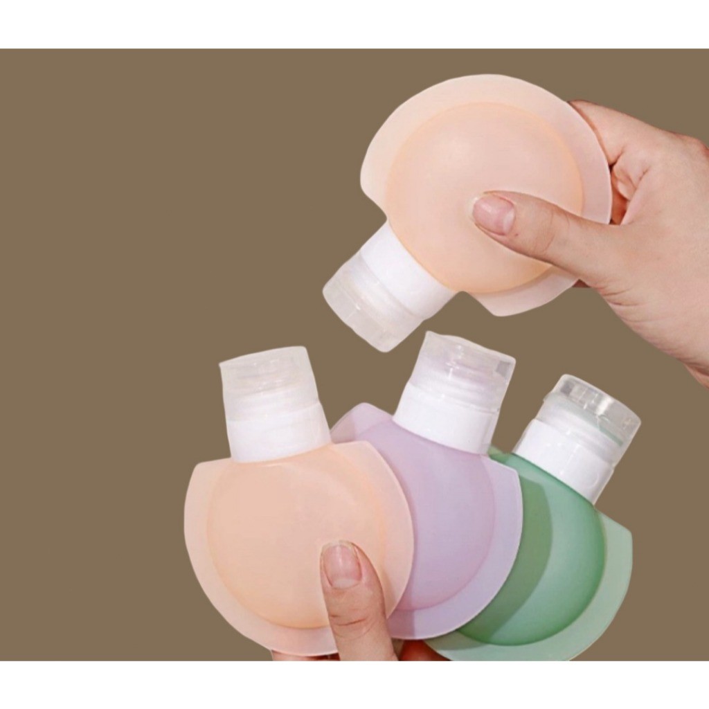 POPmaker Botol Sabun Mini Macaron Lucu Fliptop - Gambar 2