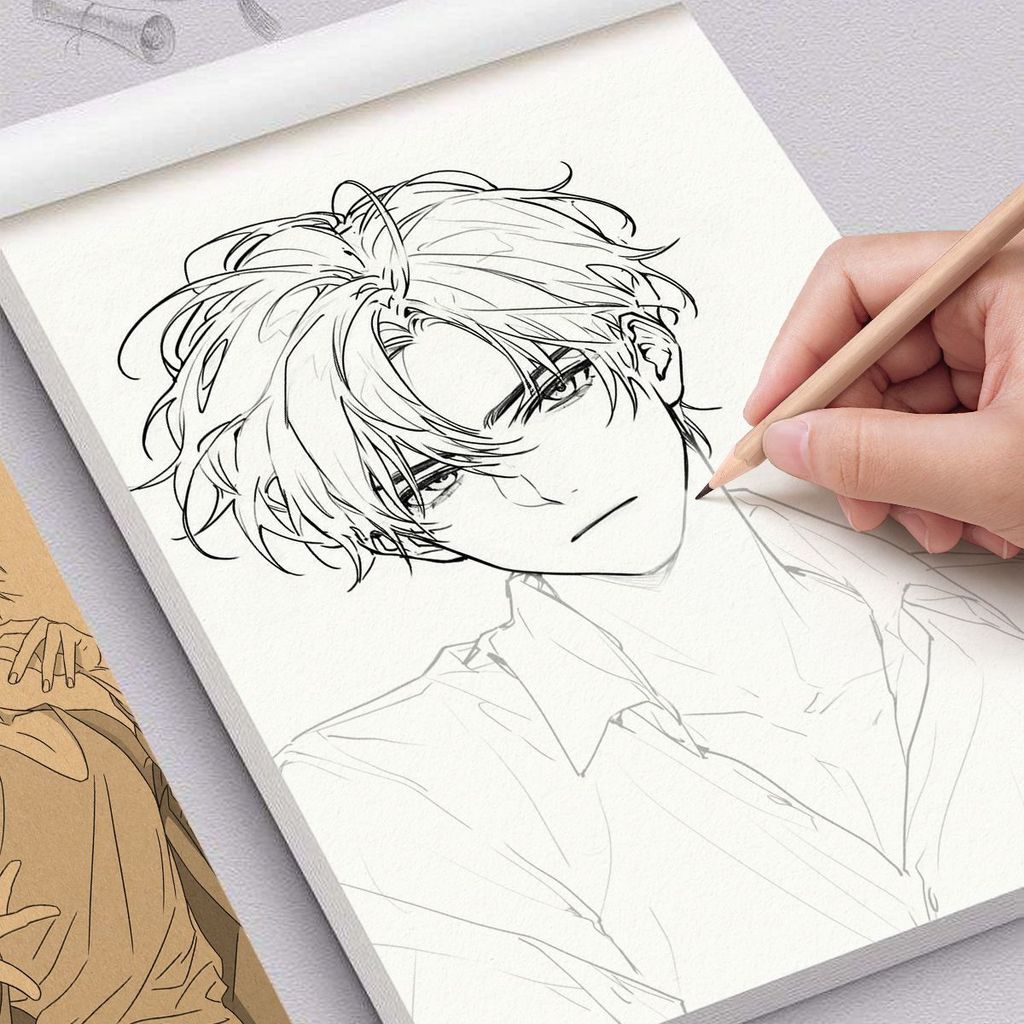 Beautiful Boy Comic Basic Tutorial Book Introductory Hand-Painted ...