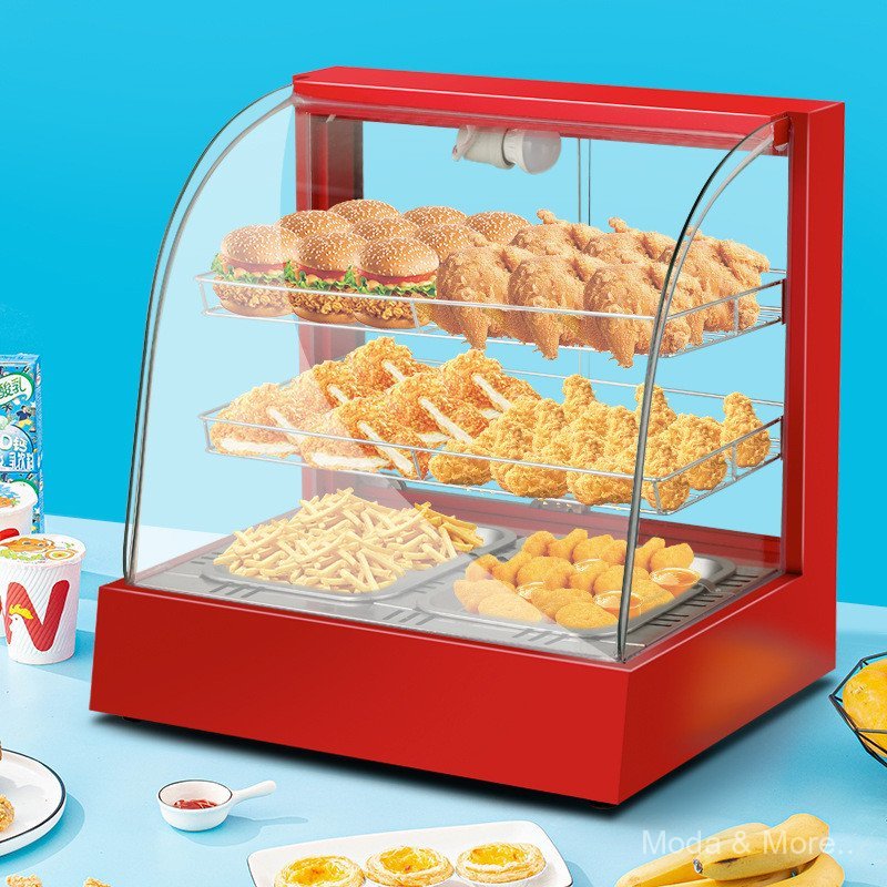 Chestnut Insulation Cabinet Commercial Cooked Food Hamburger Egg Tart ...