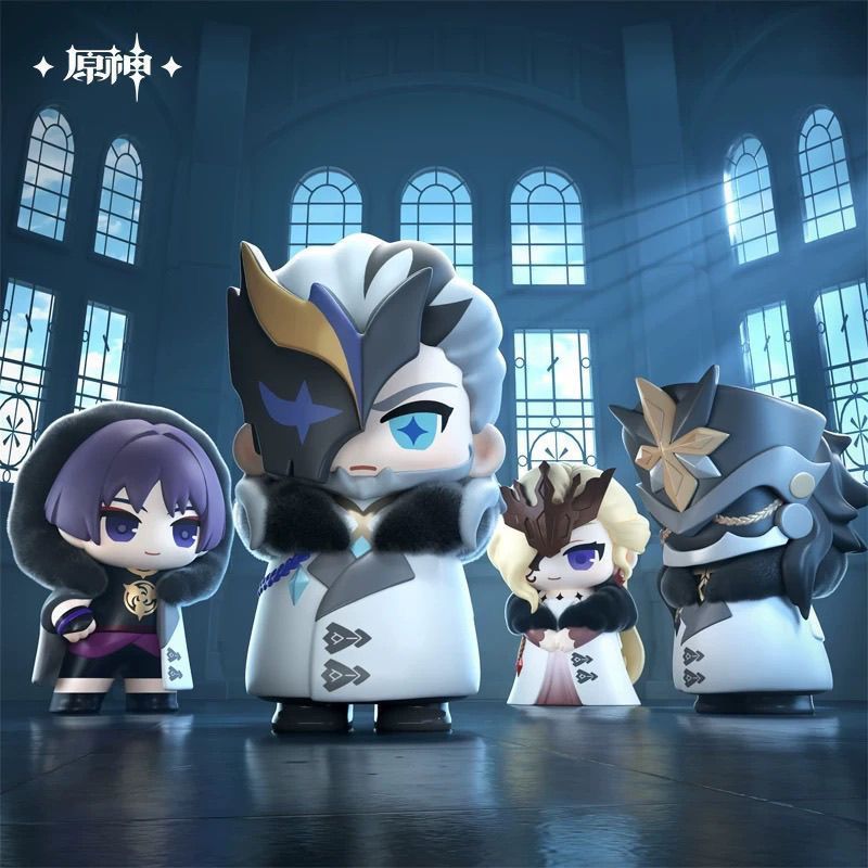 Genshin Impact Fools Executive Series Q Edition Blind Box Egg Box ...