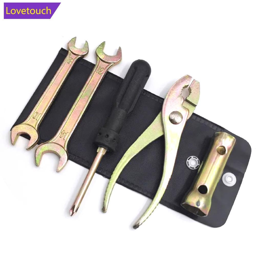 LOVETOUCH 5Pcs Motorcycle Spark Plug Spanner Wrench Socket Tool Kit ...