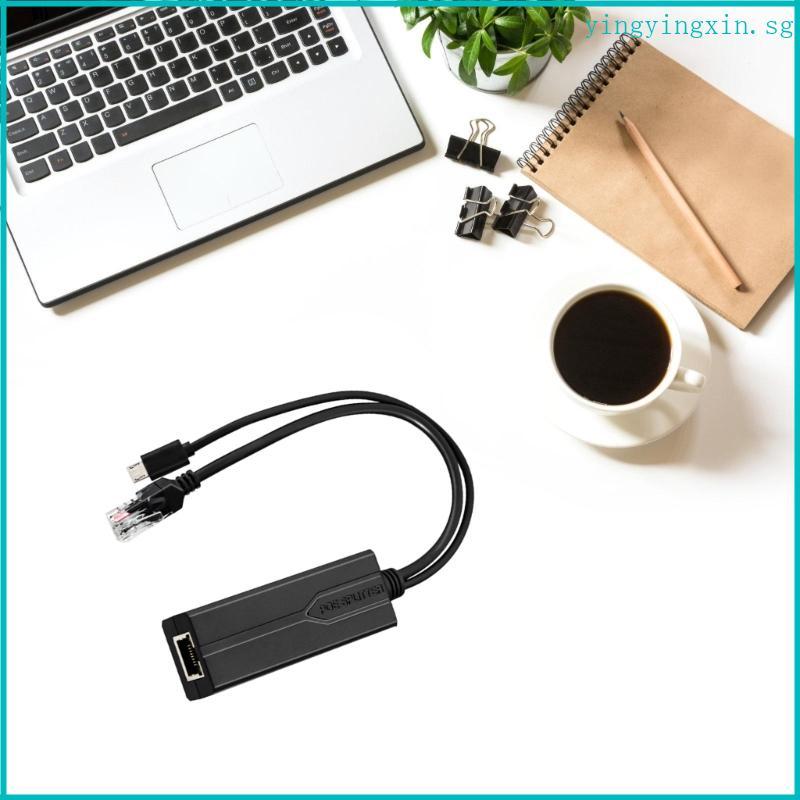 YIN Small POE Splitter With USB Interfaces 48V To 5V Conversion Adapter ...