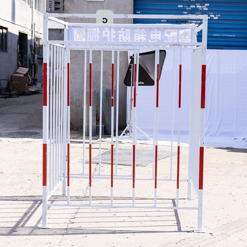 Electrical Box Protection Shed Construction Site First and Second Level ...