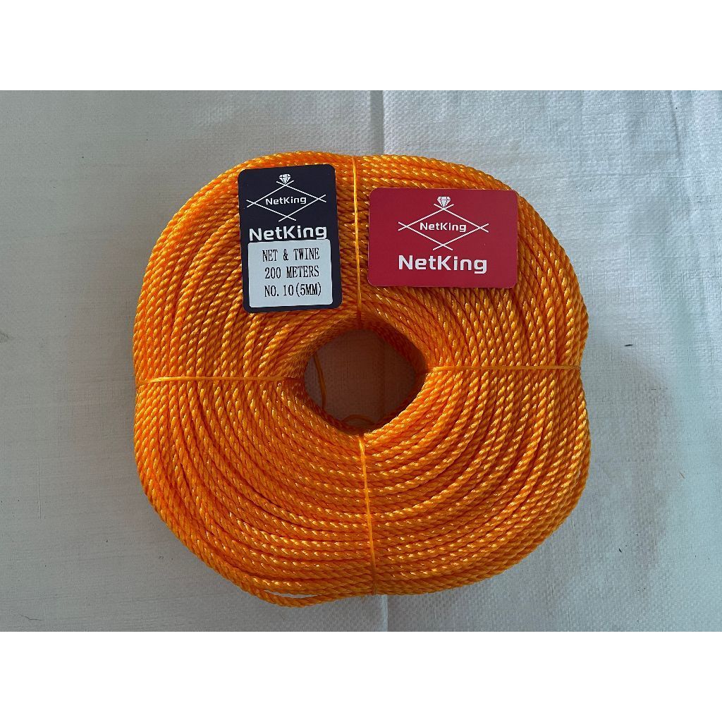 NetKing 200M(10 –24 )Nylon Rope Full Length / Buong Timbang Camping ...