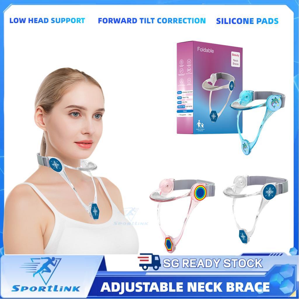 SG Stock.Adjustable cervical traction device neck brace Adjustable ...
