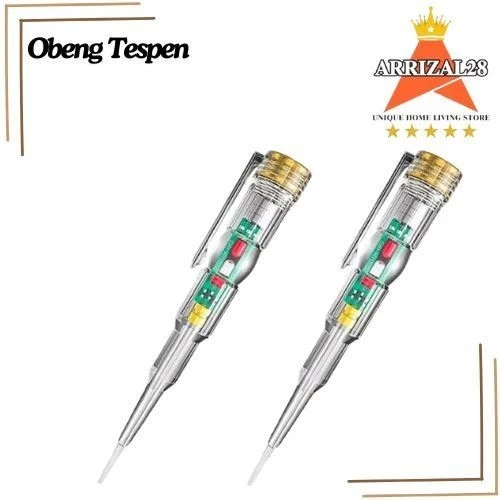 OBENG TESPEN LISTRIK CEK KABEL PUTUS DUAL LED
