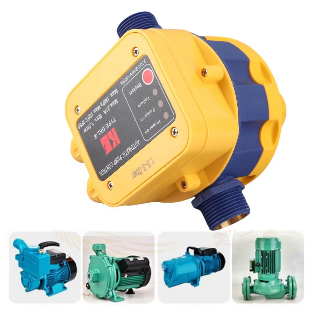 Automatic Water Pump Controller Pressure Adjustable 145PSI 220V‑240V ...