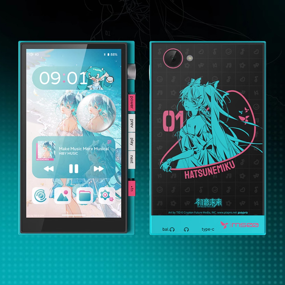 HiBy M500 Hatsune Miku Co branded HIFI Music Player Walkman MP3