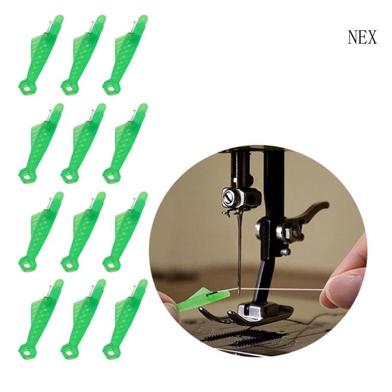 NEX Mini Fish Threader Universal Sewing Machine Needle Threading Device ...