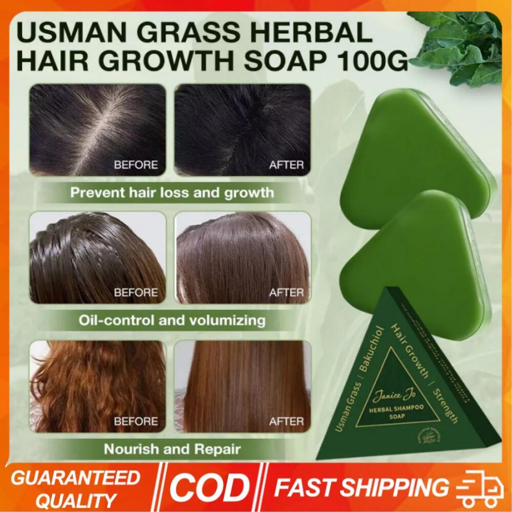 cod-5pcs-anti-hair-loss-handmade-soap-nature-shampoo-bar-triangle
