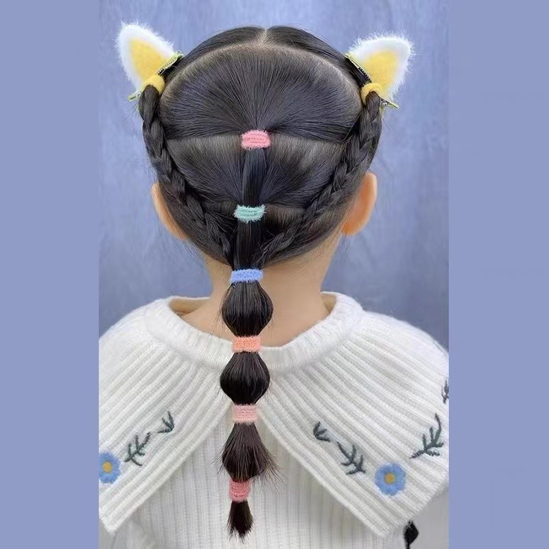Bando Bear Bulu Korea Lucu Nyaman Wanita COD - Gambar 3