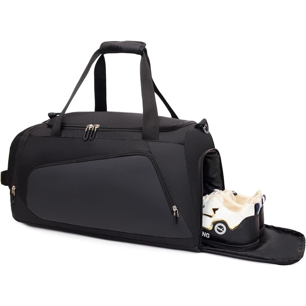Waterproof Gym Bag with Shoe & Wet Compartment for Men/Women,Sports ...