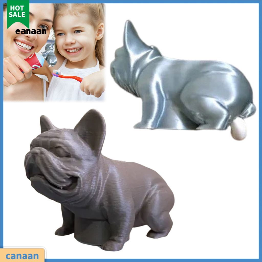 canaan| Durable Toothpaste Topper Adorable French Bulldog Toothpaste ...