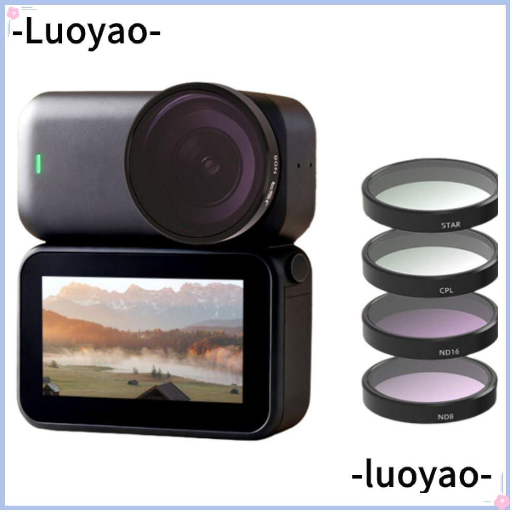 LUOYAO Camera Filter, HD Optical Glass Black Soft/Night Protector Lens ...
